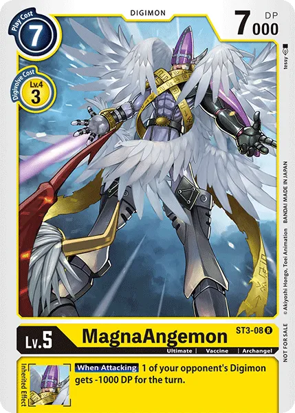 MagnaAngemon &mdash; Digimon Card Game card