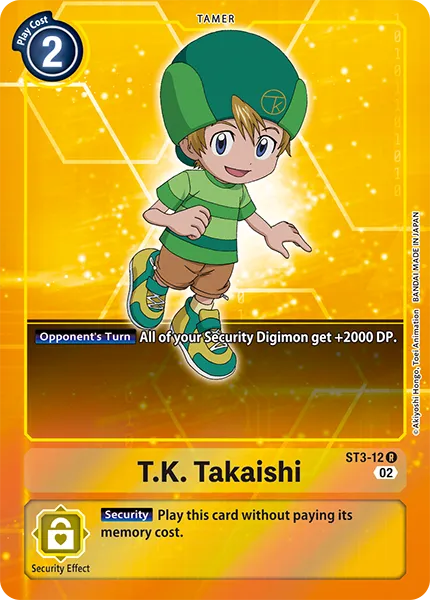 T.K. Takaishi &mdash; Digimon Card Game card