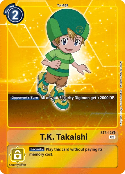 T.K. Takaishi &mdash; Digimon Card Game card