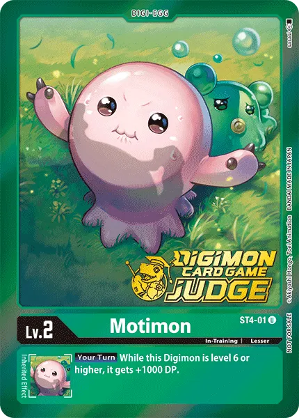 Motimon &mdash; Digimon Card Game card