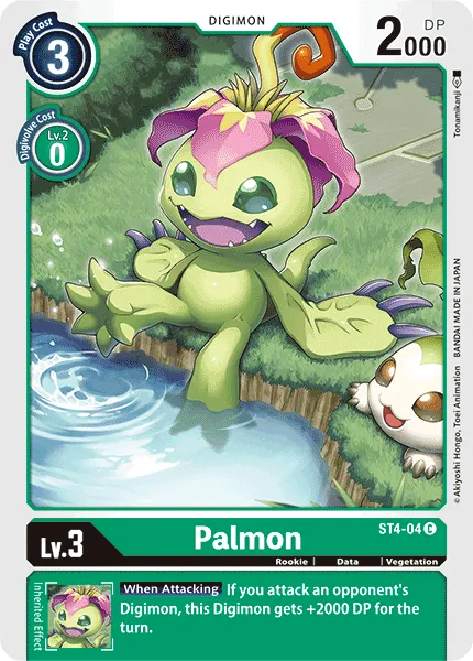 Palmon &mdash; Digimon Card Game card