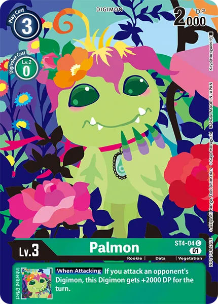 Palmon &mdash; Digimon Card Game card