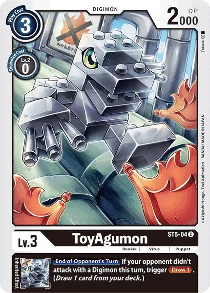 ToyAgumon &mdash; Digimon Card Game card