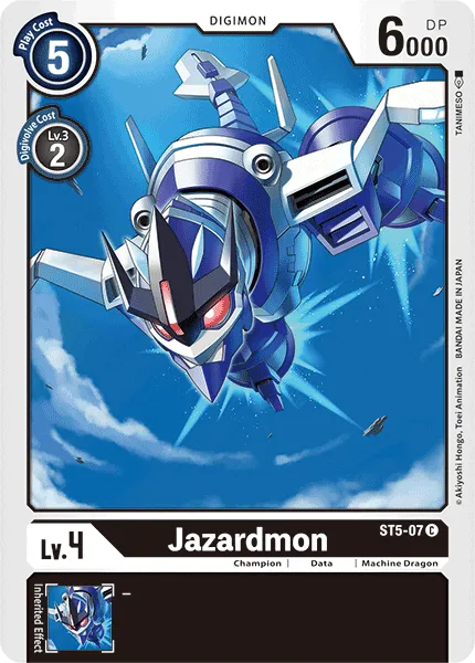 Jazardmon &mdash; Digimon Card Game card