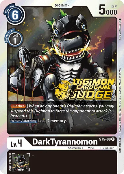 DarkTyrannomon &mdash; Digimon Card Game card