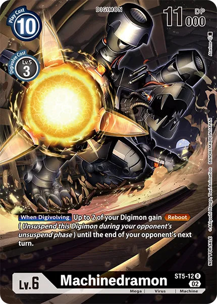 Machinedramon &mdash; Digimon Card Game card