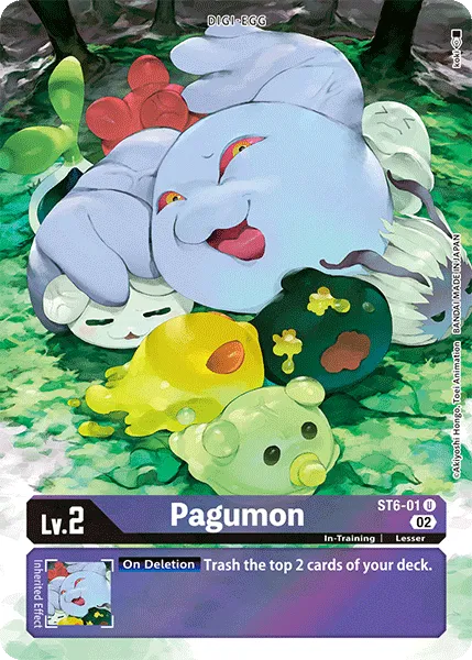 Pagumon &mdash; Digimon Card Game card