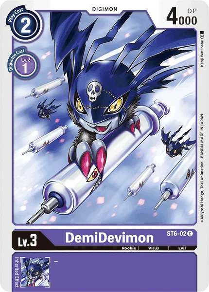 DemiDevimon &mdash; Digimon Card Game card