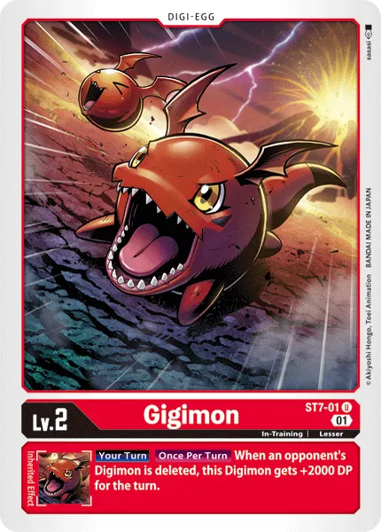 Gigimon &mdash; Digimon Card Game card