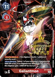 Gallantmon &mdash; Digimon Card Game card