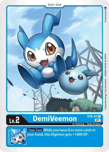 DemiVeemon &mdash; Digimon Card Game card