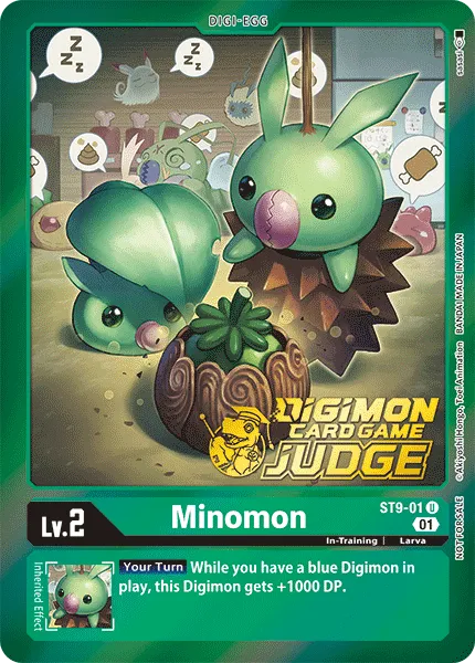 Minomon &mdash; Digimon Card Game card