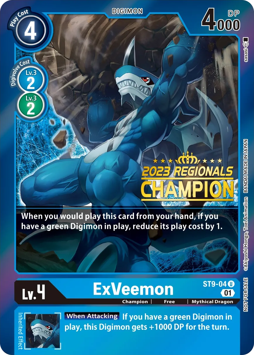 ExVeemon &mdash; Digimon Card Game card