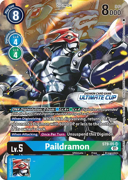 Paildramon &mdash; Digimon Card Game card