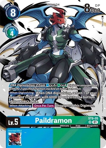 Paildramon &mdash; Digimon Card Game card