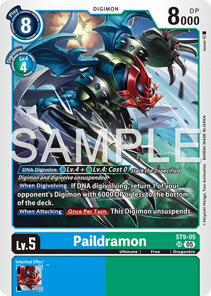 Paildramon &mdash; Digimon Card Game card