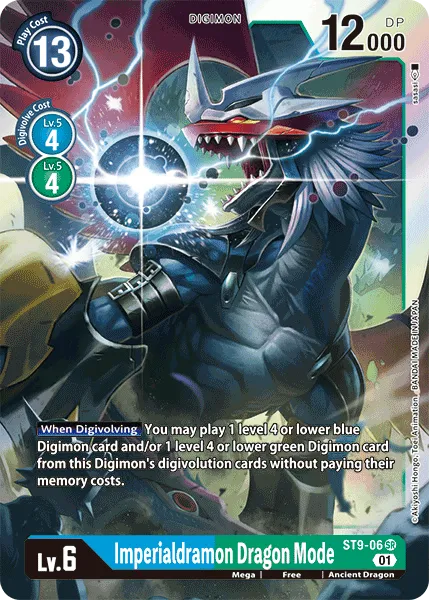 Imperialdramon Dragon Mode &mdash; Digimon Card Game card