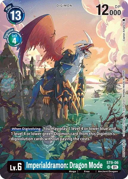 Imperialdramon: Dragon Mode &mdash; Digimon Card Game card