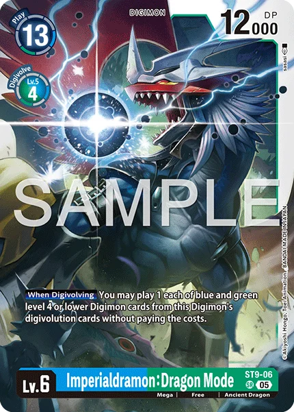 Imperialdramon: Dragon Mode &mdash; Digimon Card Game card