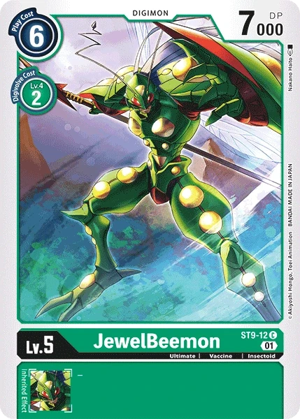 JewelBeemon &mdash; Digimon Card Game card