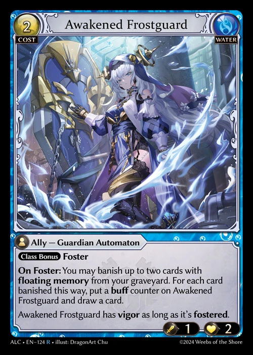 Awakened Frostguard &mdash; Grand Archive TCG card