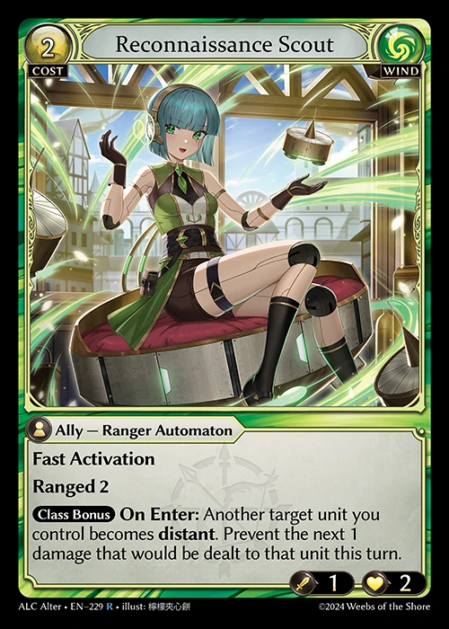 Reconnaissance Scout &mdash; Grand Archive TCG card