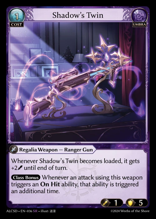 Shadow's Twin &mdash; Grand Archive TCG card