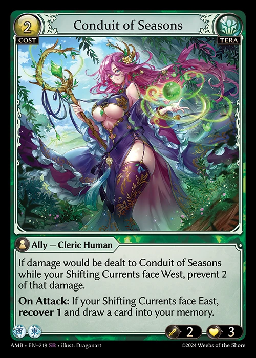 Conduit of Seasons &mdash; Grand Archive TCG card