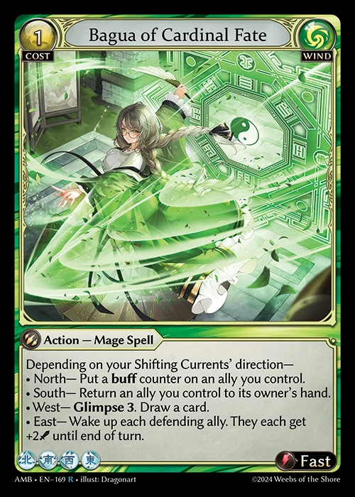 Bagua of Cardinal Fate &mdash; Grand Archive TCG card