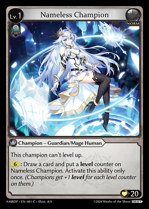 Nameless Champion &mdash; Grand Archive TCG card