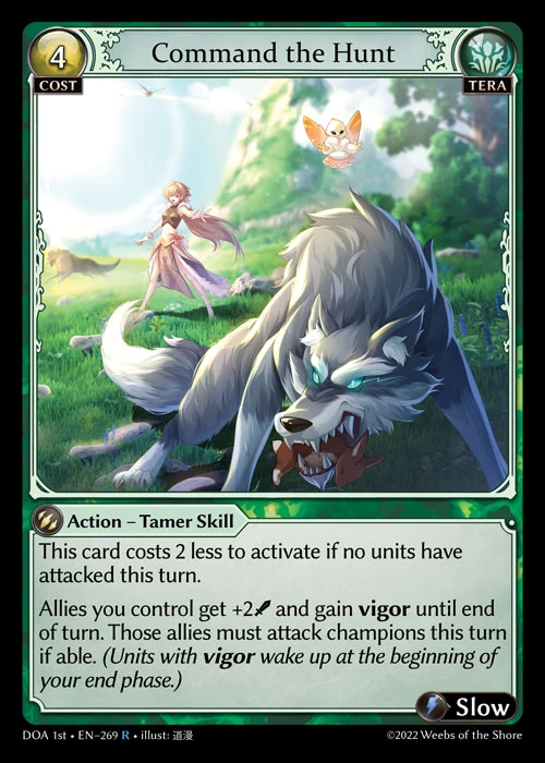 Command the Hunt &mdash; Grand Archive TCG card