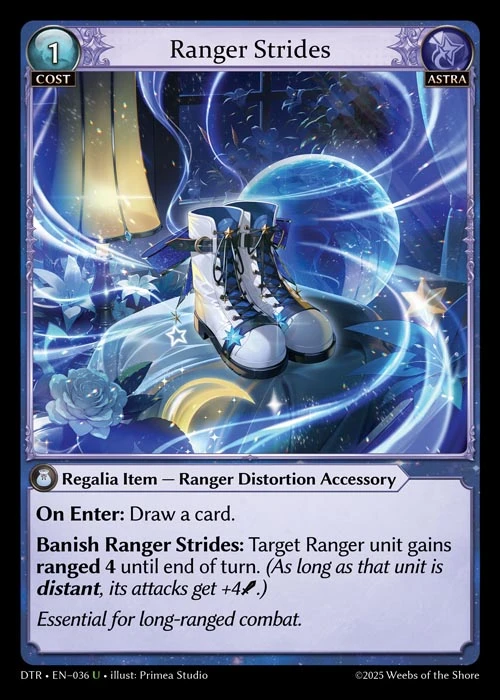 Ranger Strides &mdash; Grand Archive TCG card
