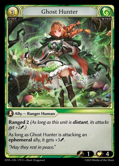 Ghost Hunter &mdash; Grand Archive TCG card