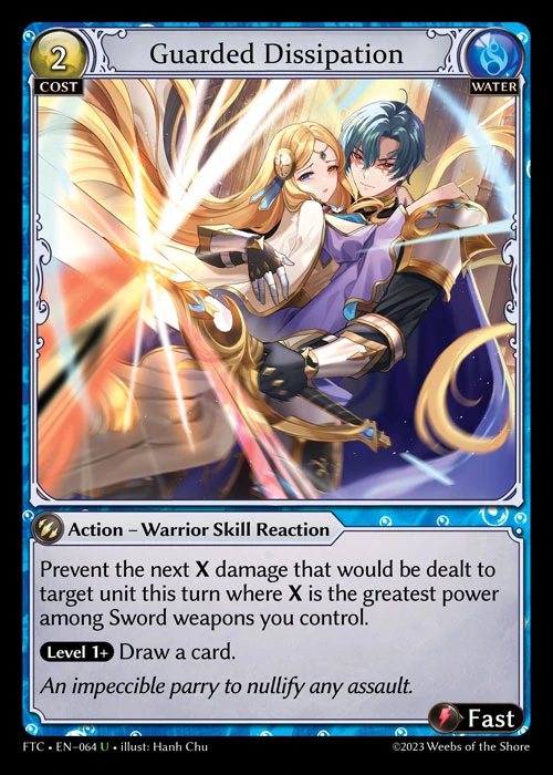 Guarded Dissipation &mdash; Grand Archive TCG card
