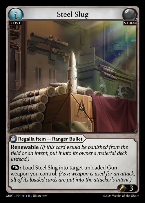 Steel Slug &mdash; Grand Archive TCG card