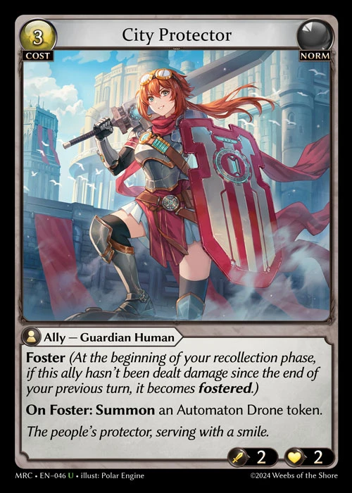 City Protector &mdash; Grand Archive TCG card