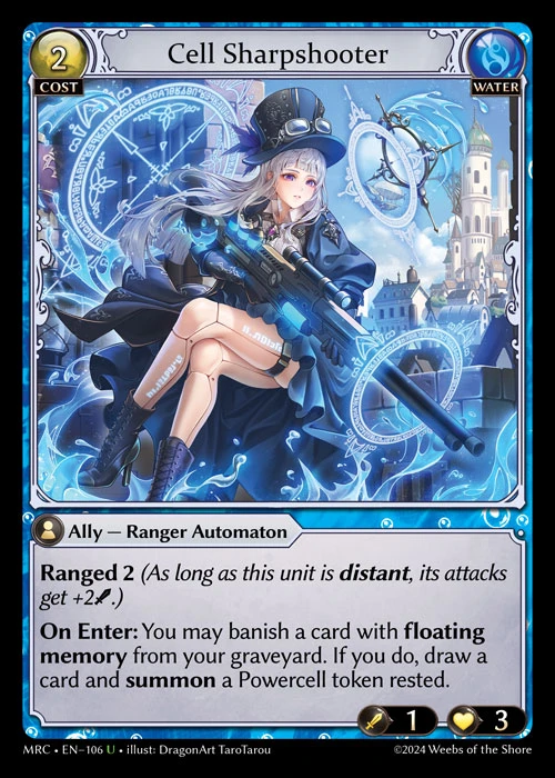 Cell Sharpshooter &mdash; Grand Archive TCG card