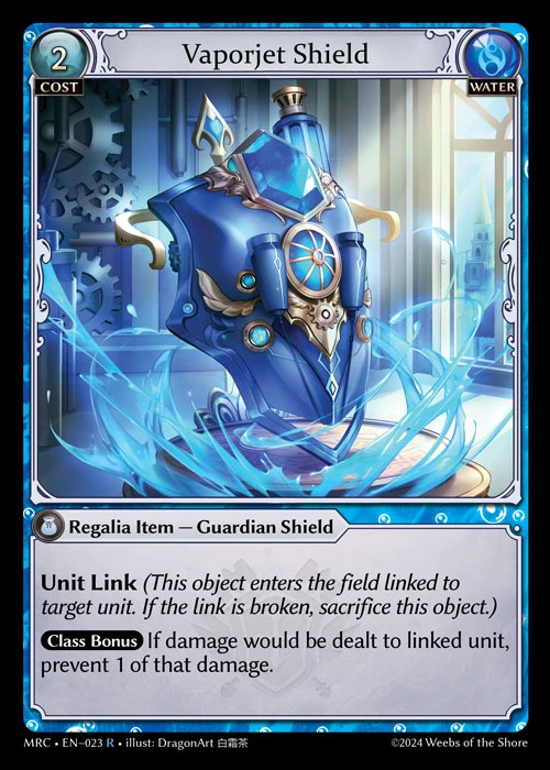 Vaporjet Shield &mdash; Grand Archive TCG card