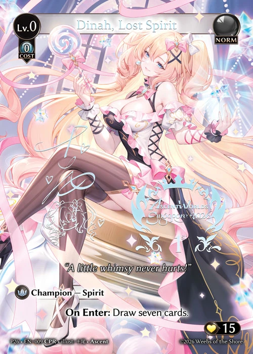 Dinah, Lost Spirit &mdash; Grand Archive TCG card