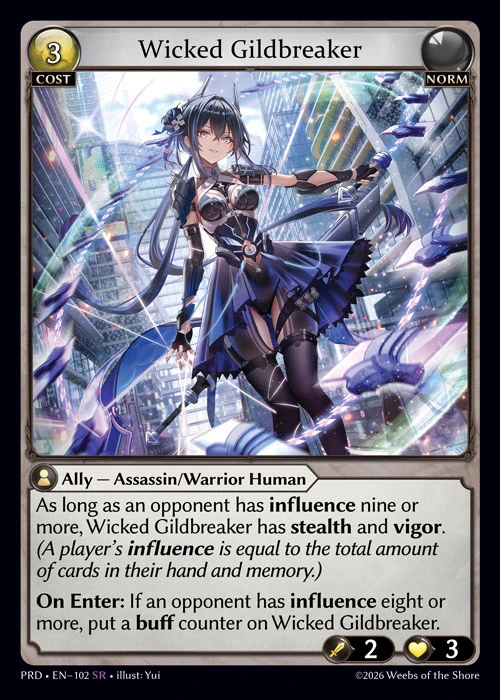 Wicked Gildbreaker &mdash; Grand Archive TCG card
