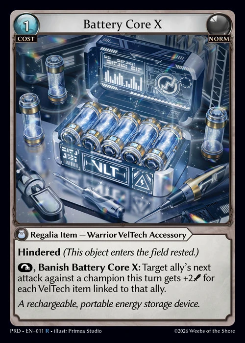 Battery Core X &mdash; Grand Archive TCG card