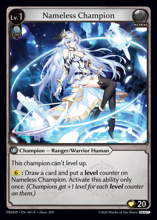 Nameless Champion &mdash; Grand Archive TCG card