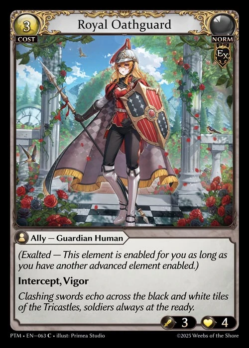 Royal Oathguard &mdash; Grand Archive TCG card