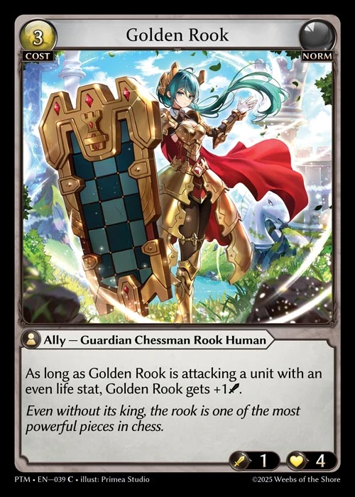 Golden Rook &mdash; Grand Archive TCG card