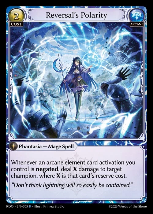 Reversal's Polarity &mdash; Grand Archive TCG card