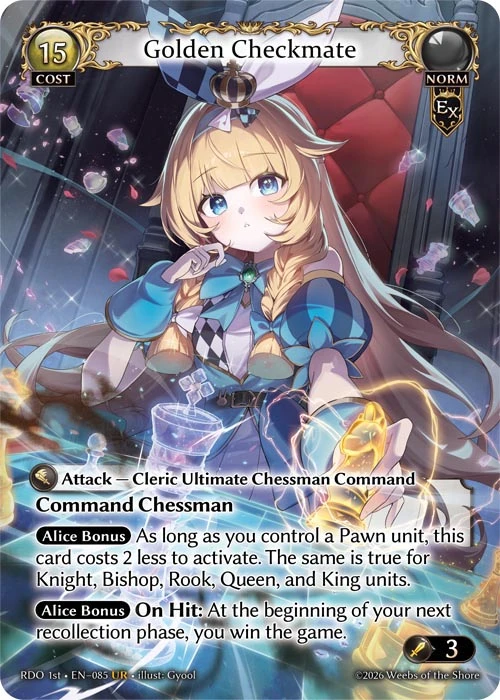 Golden Checkmate &mdash; Grand Archive TCG card