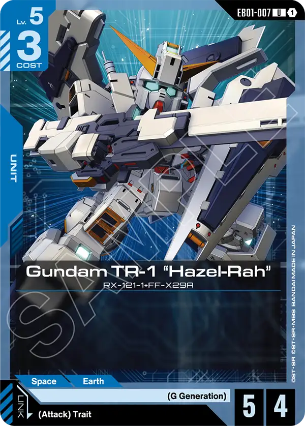 Gundam TR-1 "Hazel-Rah" &mdash; Gundam Card Game card