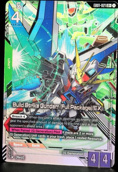 Build Strike Gundam (Full Package) (EX) &mdash; Gundam Card Game card