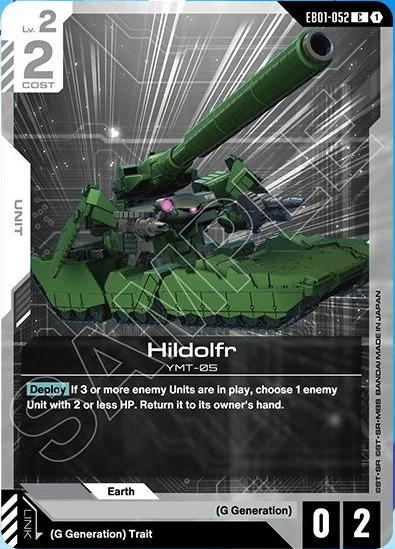 Hildolfr &mdash; Gundam Card Game card