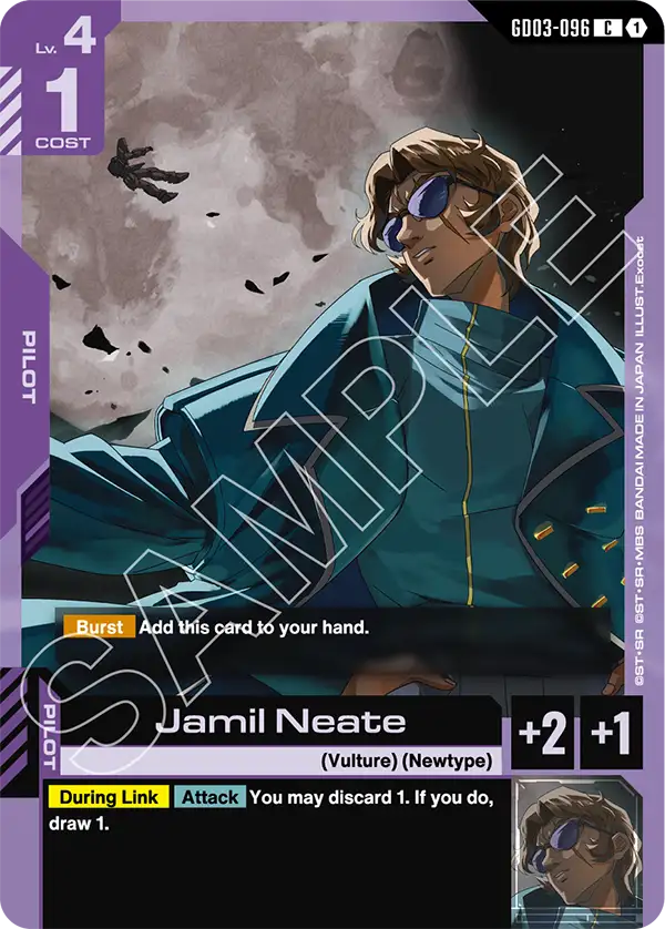 Jamil Neate &mdash; Gundam Card Game card